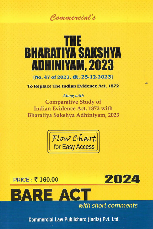 Commercials - New Criminal Laws Combo – Bharatiya Nyaya Sanhita 2023 (BNS) | Bharatiya Nagarik Suraksha Sanhita 2023 (BNSS) | Bharatiya Sakshaya Adhiniyam 2023 (BSA) | Set of 3 Books