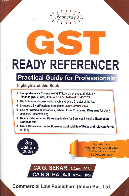 GST Ready Referencer - Practical Guide for Professionals