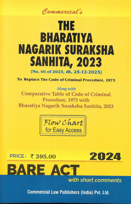Commercials - New Criminal Laws Combo – Bharatiya Nyaya Sanhita 2023 (BNS) | Bharatiya Nagarik Suraksha Sanhita 2023 (BNSS) | Bharatiya Sakshaya Adhiniyam 2023 (BSA) | Set of 3 Books