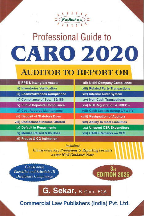 Professional Guide to CARO 2020