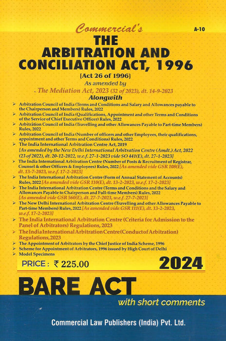 The Arbitration and Concilation Act 1996