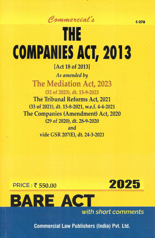 The Companies Act , 2013