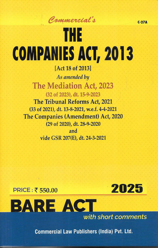 The Companies Act, 2013