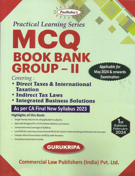 Practical Learning Series MCQ Book Bank Group-2