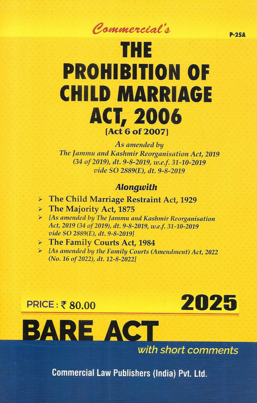 The Prohibition of Child Marriage Act, 2006