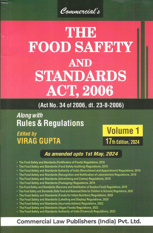 The Food Safety and Standards Act 2006 in 2 vols