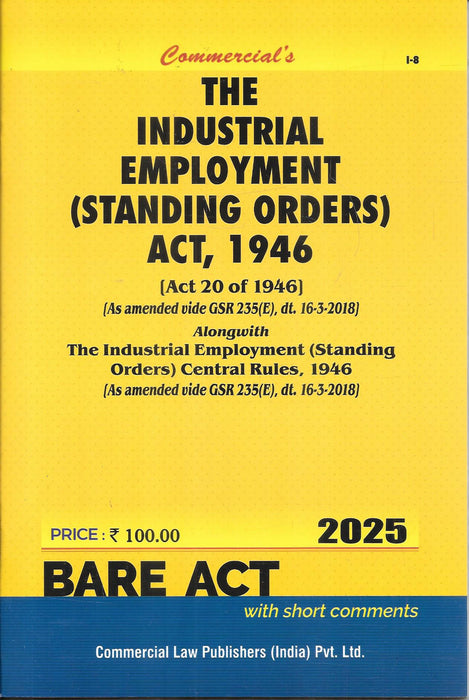 The Industrial Employment (Standing Order) Act, 1946