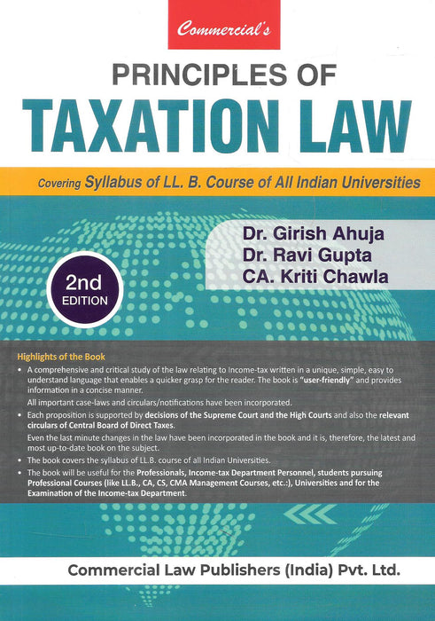 Principles Of Taxation Law