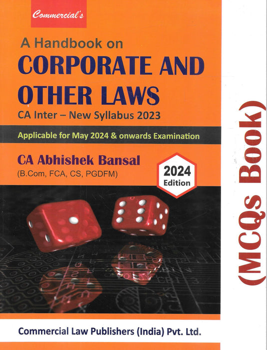 A Handbook On Corporate And Other Laws - MCQ
