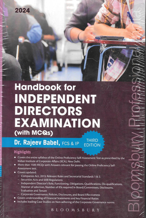 Handbook For Independent Directors Examination ( With MCQs )