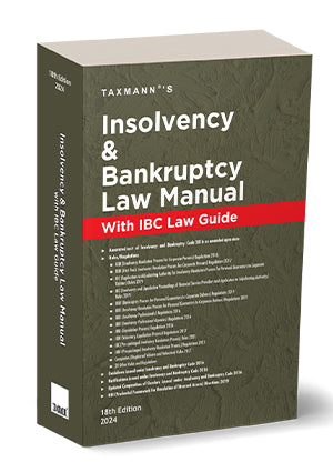 Insolvency and Bankruptcy Law Manual with IBC Law Guide