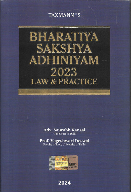 Bharatiya Sakshya Adhiniyam 2023 - Law & Practice