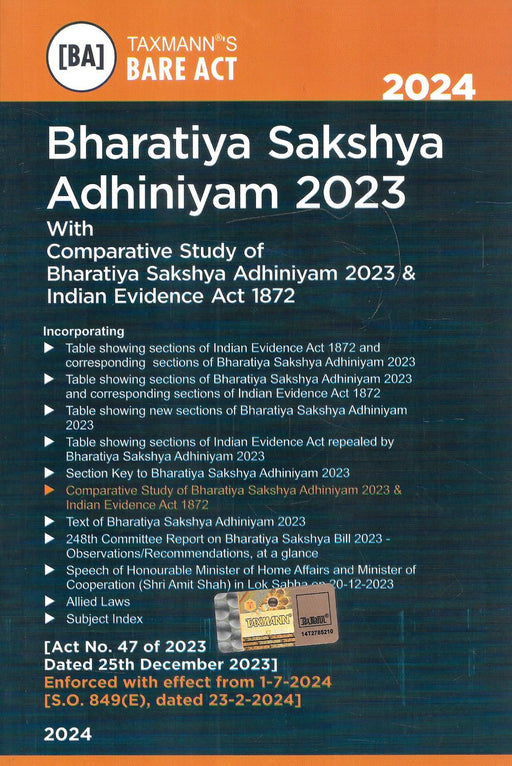 Bharatiya Sakshya Adhiniyam 2023