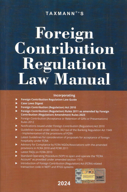 Foreign Contribution Regulation Law Manual