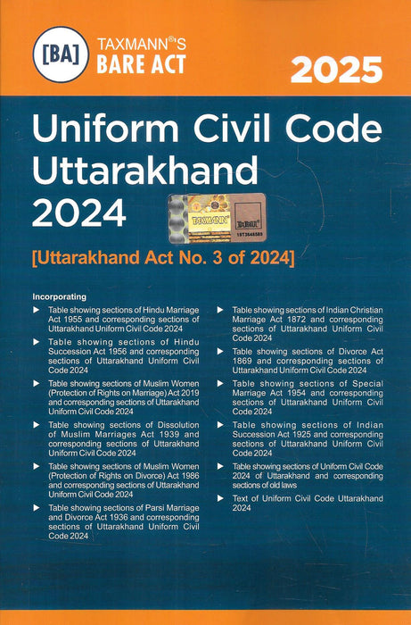 Uniform Civil Code Uttarakhand 2024