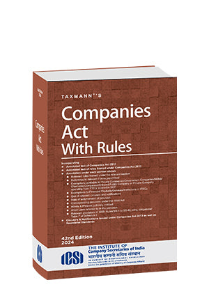 Companies Act with Rules | POCKET | HARDBOUND