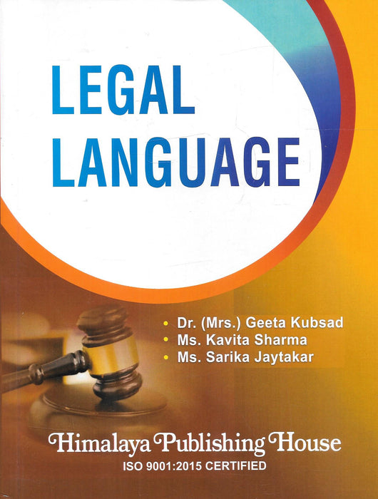 Legal Language (LLB, Mumbai Univ)