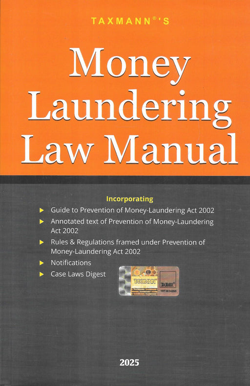 Taxmanns - Money Laundering Law Manual - 2025