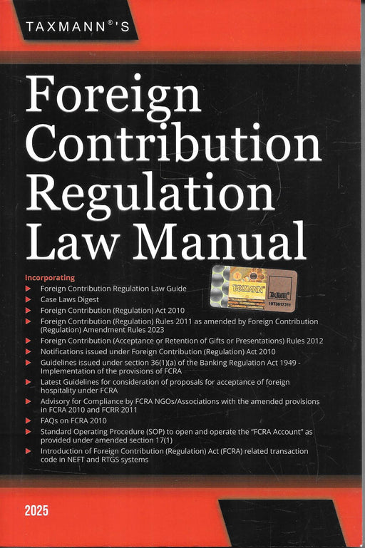 Foreign Contribution Regulation Law Manual