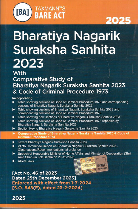 Bharatiya Nagarik Suraksha Sanhita 2023