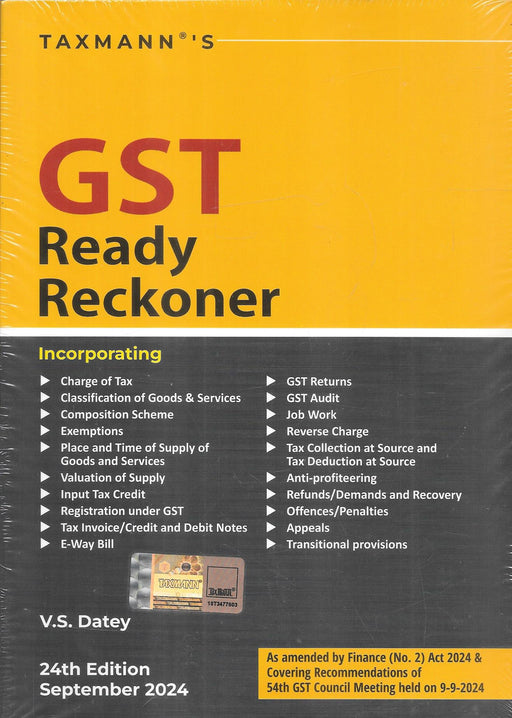 GST Ready Reckoner