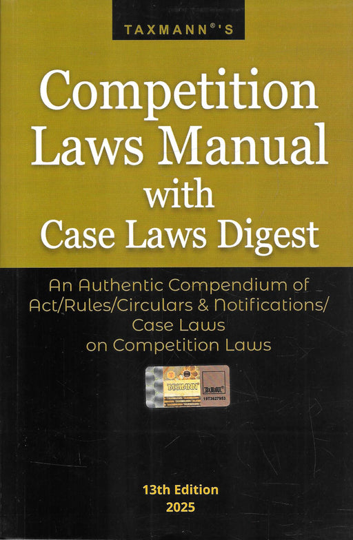 Competition Laws Manual with Case Laws Digest