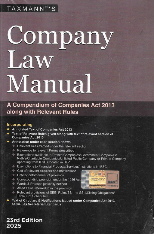 Company Law Manual