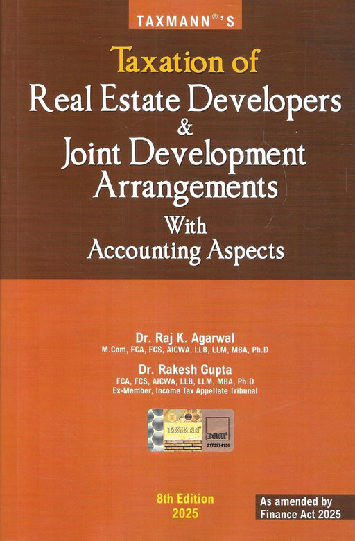 Taxation of Real Estate Developers & Joint Development Arrangements with Accounting Aspects