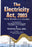 Cover of The Electricity Act 2003 with Rules and Amendments, 9th Edition, published by Asia Law House. Features the Act with amendments, Electricity Rules 2005, notifications, and introductory notes, serving as a complete reference for energy law practitioners, regulators, and students.