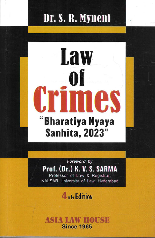 Law Of Crimes - Bharatiya Nyaya Sanhita 2023