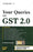 Front cover of Your Queries on GST 2.0 by CA Kishore Harjani, October 2025 edition by Taxmann, featuring topics like GST Rate Rationalisation 2025, input tax credit, E-way bills, and key government notifications.
