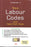 Front cover of New Labour Codes with New Draft Rules 2026 by Taxmann, presenting India’s four labour codes with Central Draft Rules 2025, comparative study of old labour laws, and updated compliance framework effective from 21 November 2025.