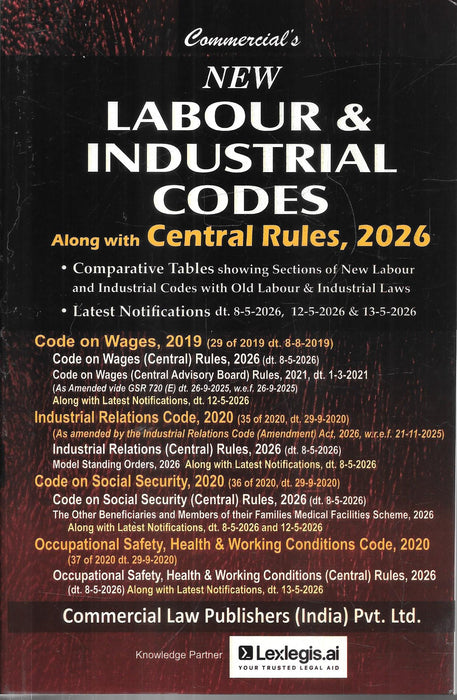 New Labour and Industrial Code Along with Central Rules 2026