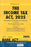 Cover of Income Tax Act 2025 Bare Act 2026 edition by Commercial Law Publishers showing updated law with Finance Act amendments comparative table and short comments for tax professionals and legal practitioners
