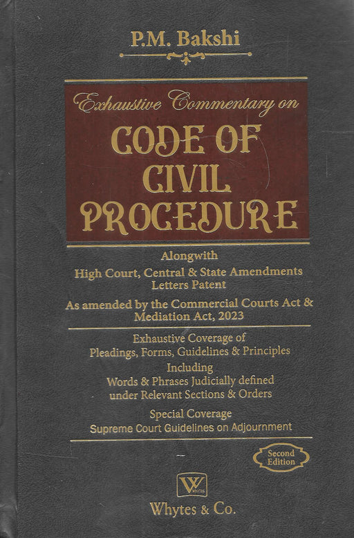 Exhaustive Commentary on Code of Civil Procedure