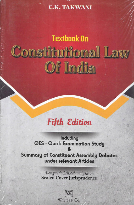 Textbook On Constitutional Law Of India