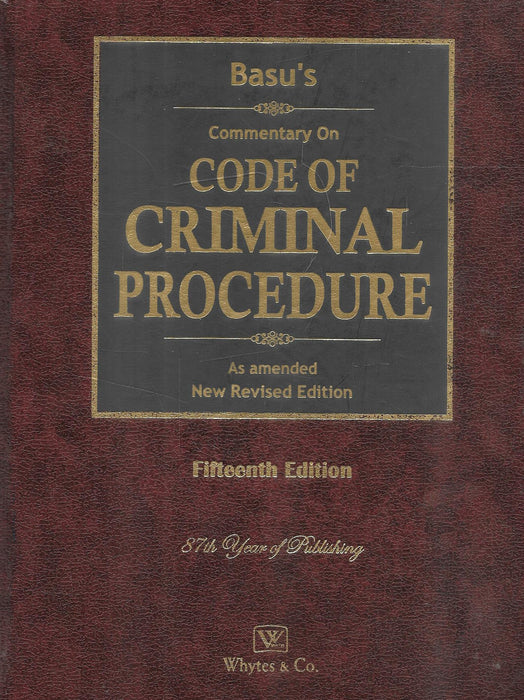 Code Of Criminal Procedure in 2 Volume