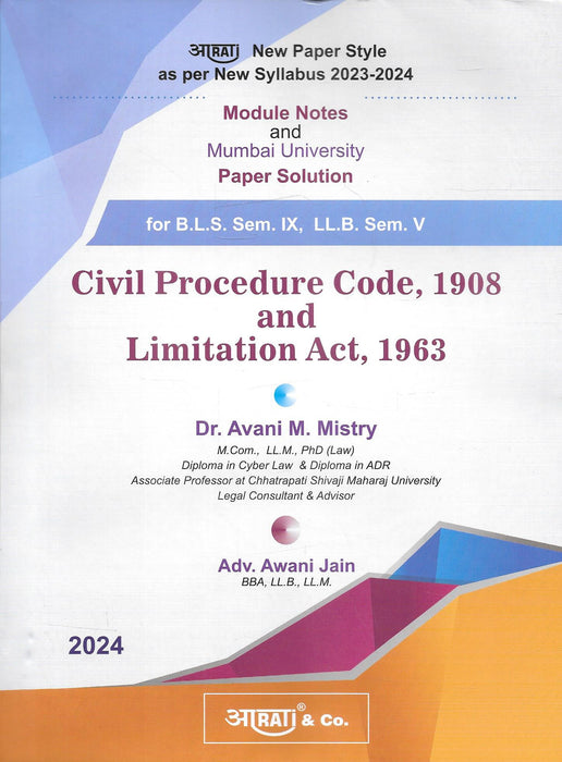 Civil Procedure Code and Limitation Act for BLS and LLB Exams