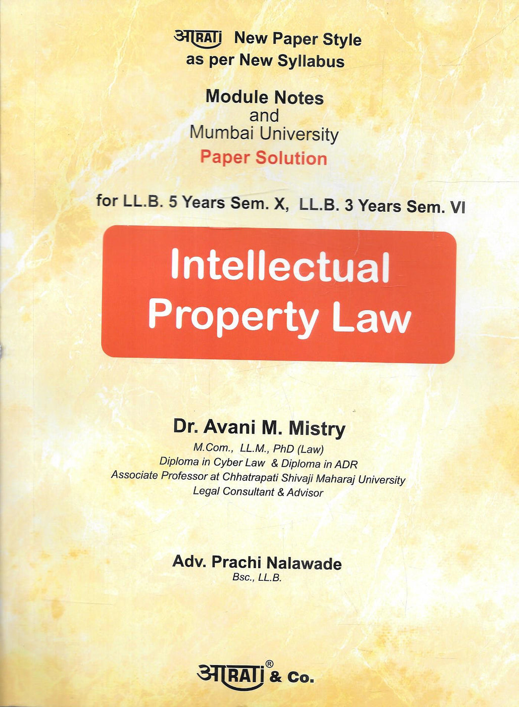 Intellectual Property Law Mumbai University Notes – M&J Services - The ...