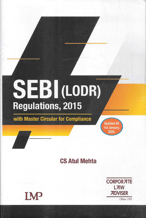 SEBI (LODR) Regulations, 2015 With Master Circular For Compliance