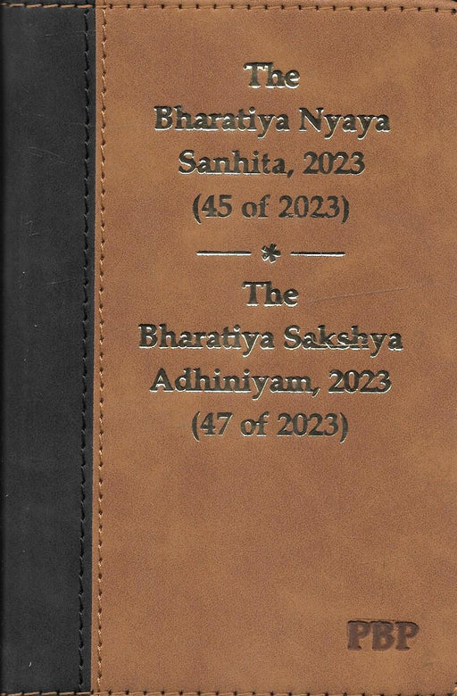 The Bharatiya Nyaya Sanhita and The Bharatiya Sakshya Adhiniyam (Coat-Pocket)