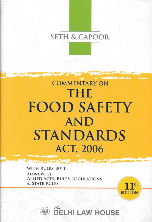Commentary on the Food Safety and Standards Act, 2006