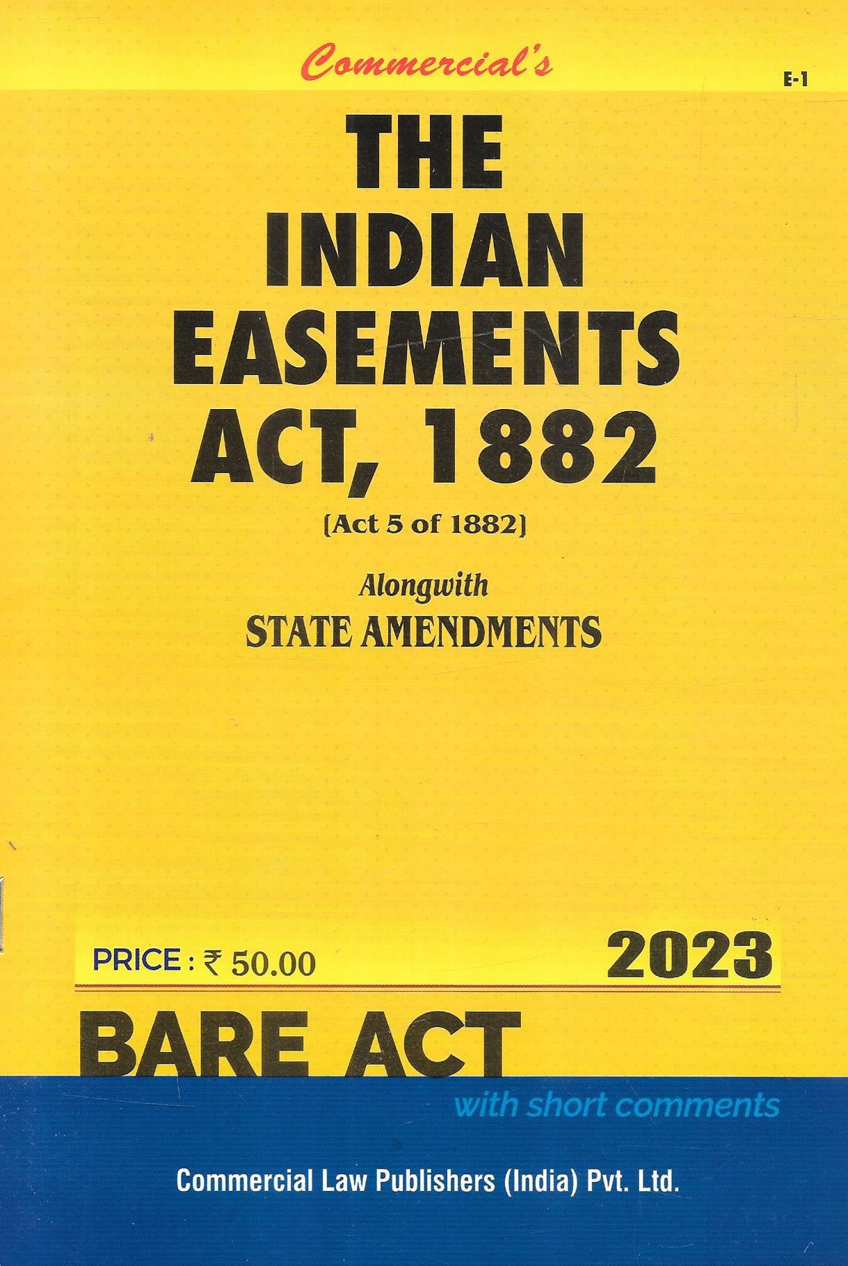 The Indian Easements Act1882 2448