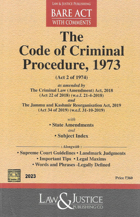 The Code Of Criminal Procedure , 1973