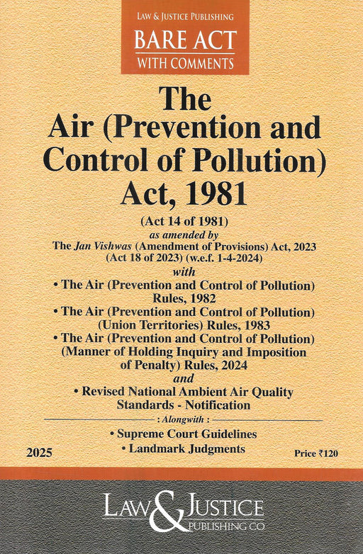 The Air (Prevention And Control Of Pollution) Act, 1981