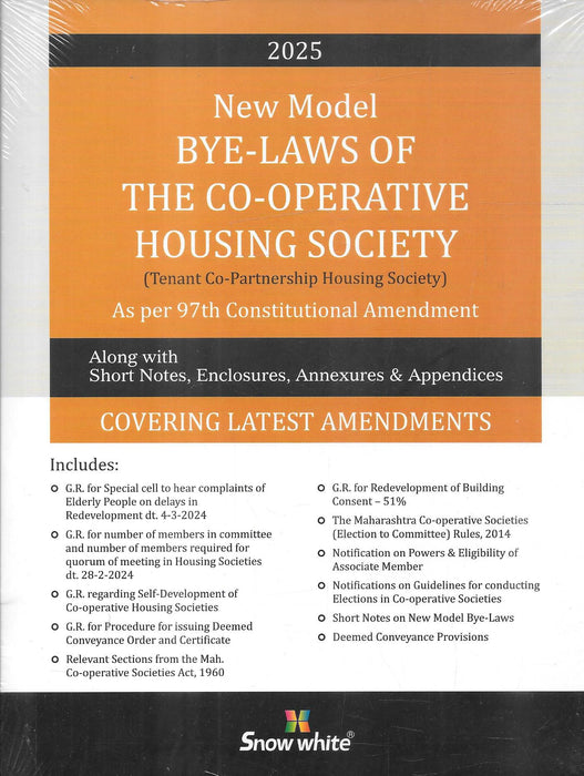 New Model Bye-Laws of The Co-operative Housing Society