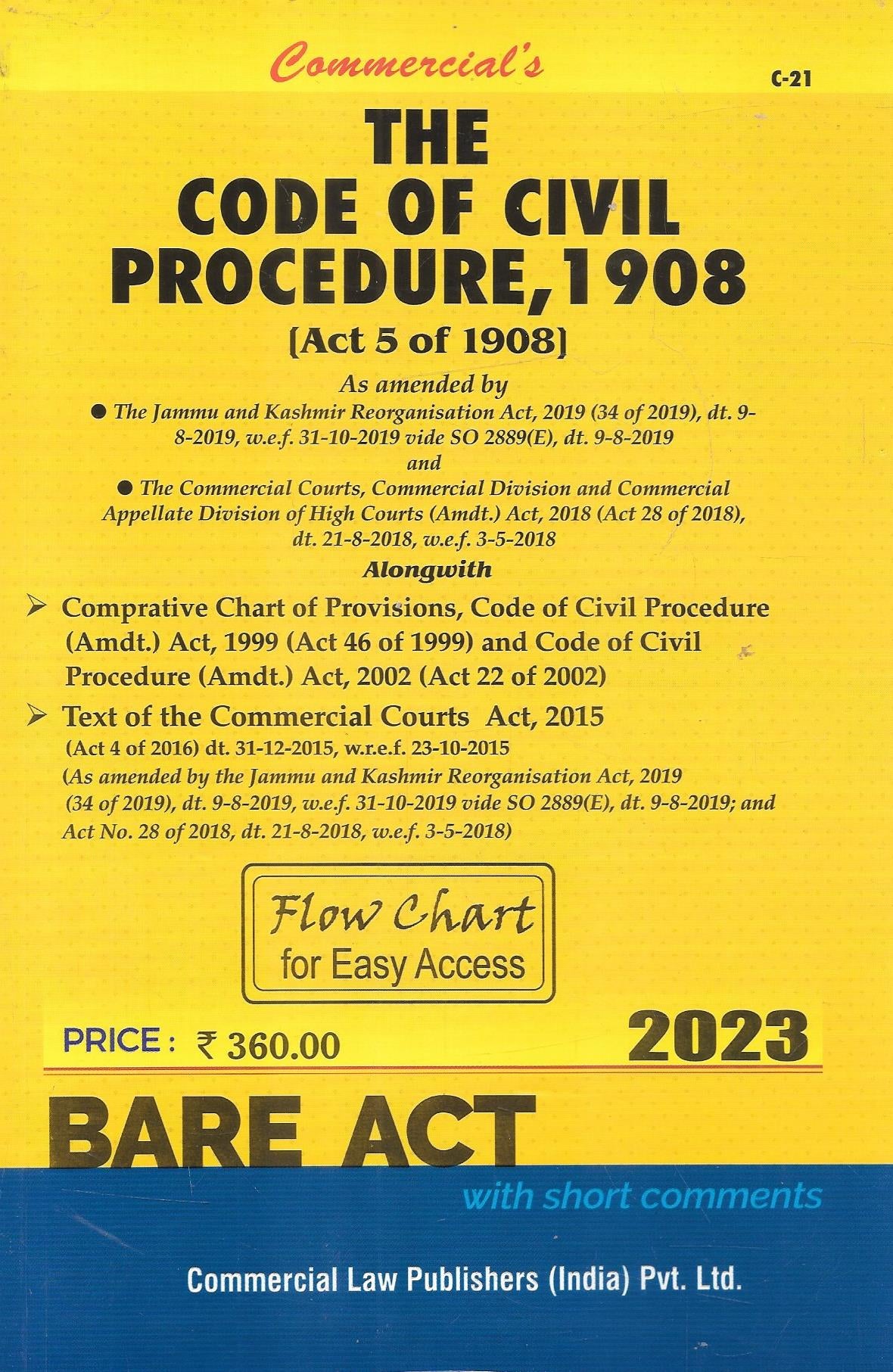 The Code Of Civil Procedure, 1908