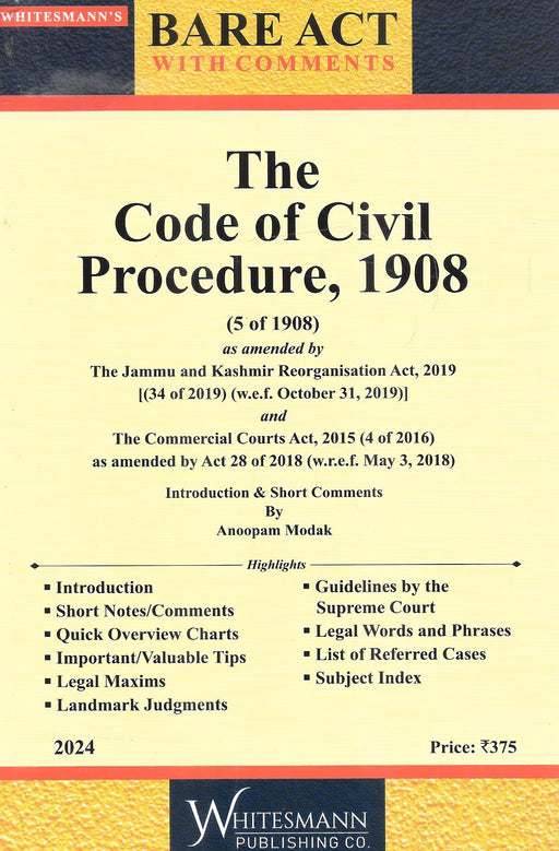 The Code Of Civil Procedure, 1908