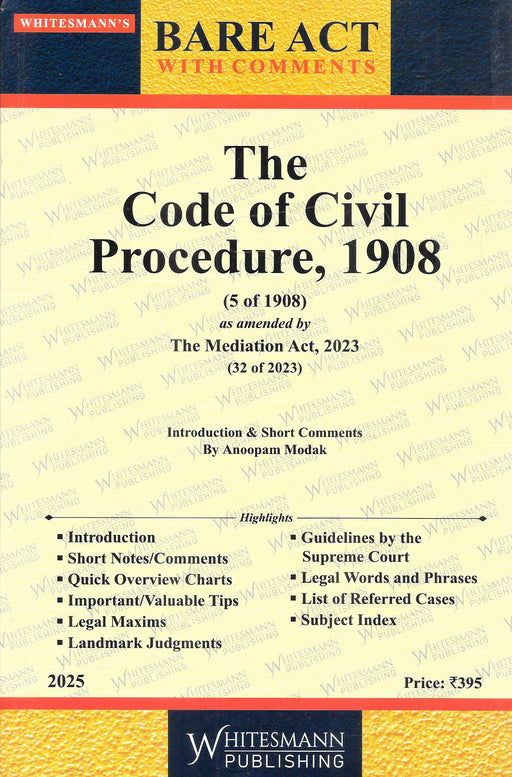 The Code Of Civil Procedure, 1908