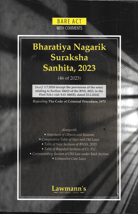 Bharatiya Nagarik Suraksha Sanhita , 2023